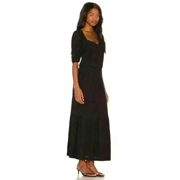 Nation LTD Thea Sweetheart Dress Black Size Extra Small - Picture 2 of 9